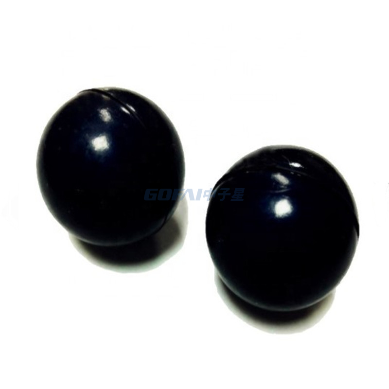 Bolas de goma de nitrilo sólido industrial moldeadas sin costura de 70 mm, 75 mm, 82 mm