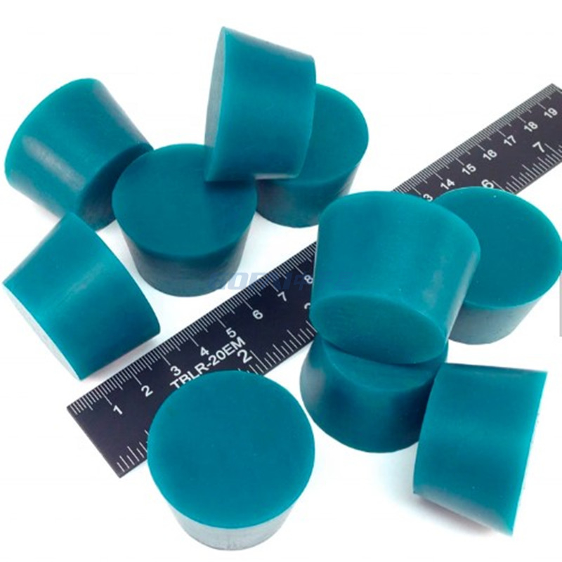 Silicone Cavo Round Tope Plugs Natural Silicone Rubber Products Fabricante 