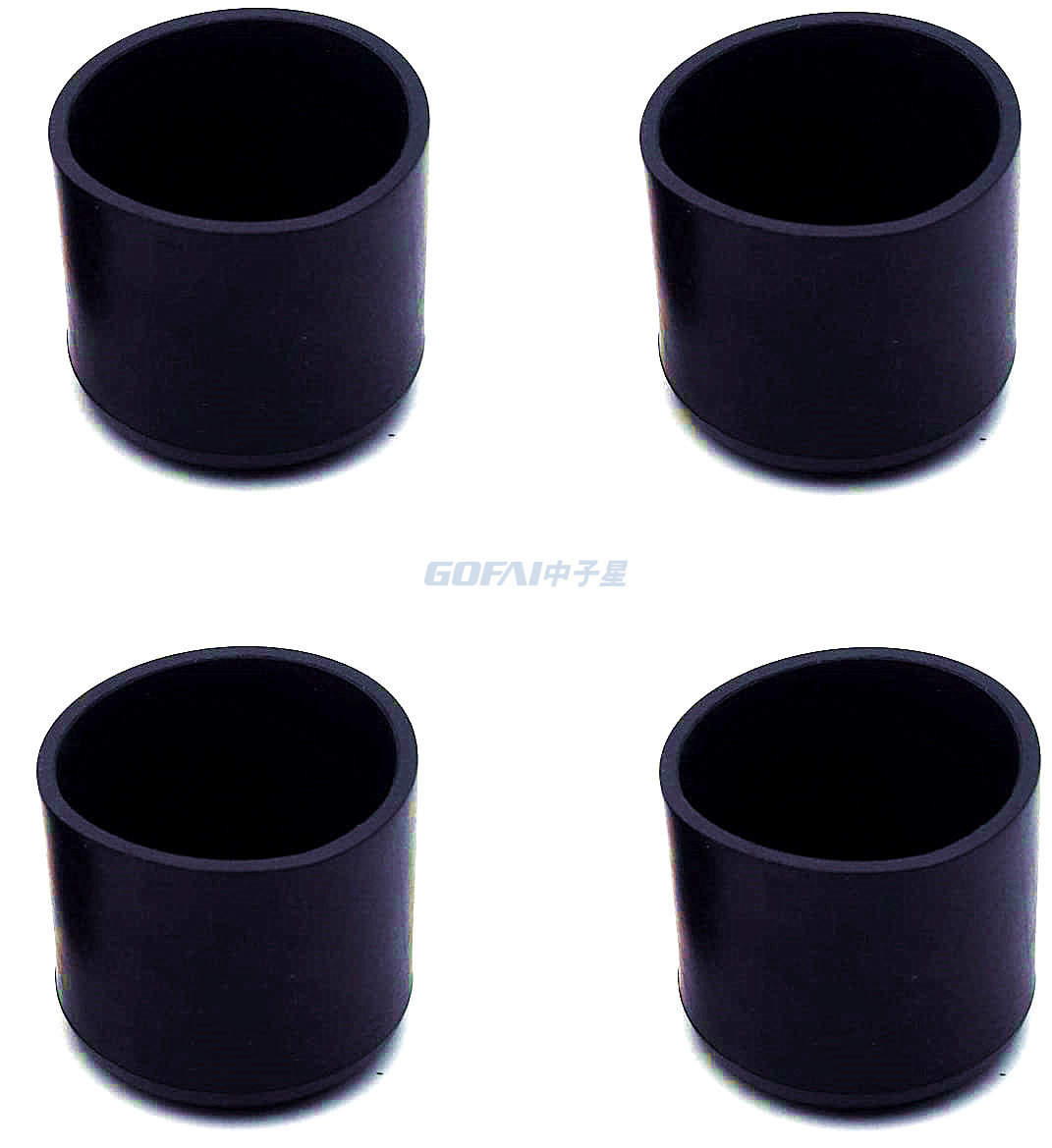 Pies de soporte Base en ángulo para tubo cuadrado y rectangular