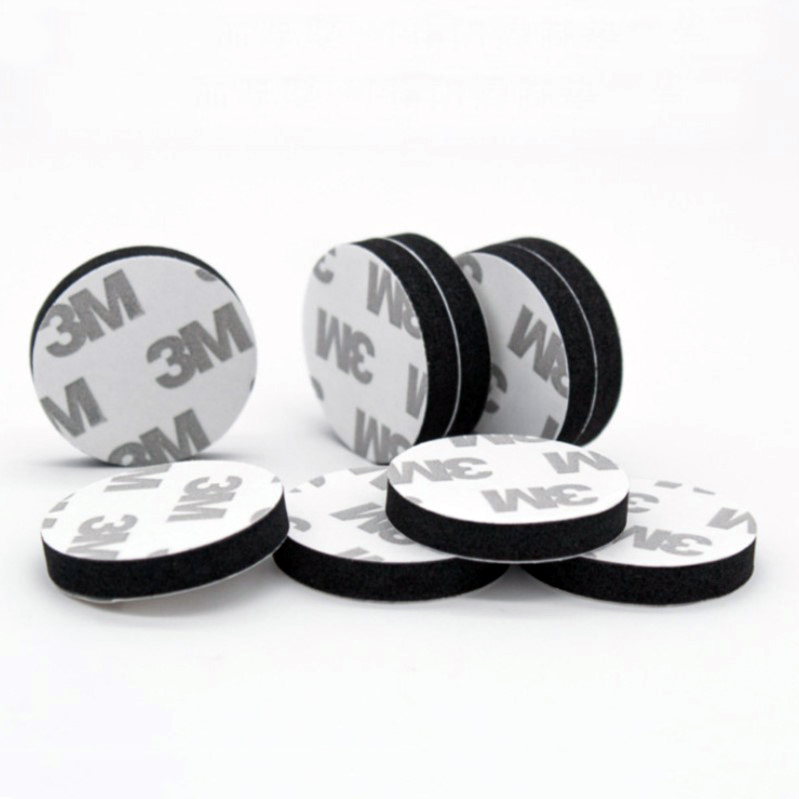 Muebles de goma de silicona Cushion Circular Shock Absorter transparente Padena de goma sin deslizamiento transparente