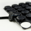 Adhesivo anti -deslizamiento transparente con cojín negro silicio negro de silicio de goma de goma de espuma de la almohadilla de la almohadilla de la almo