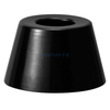 Barato en forma de columna de color negro pies de goma aislador antivibración almohadillas de pie de Base absorbente para gabinete de altavoz de Audio