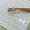 Almohadilla adhesiva para pies de parachoques antideslizante de goma de silicona transparente